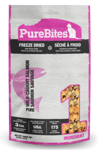 Salmon Freeze Dried Cat Treats (57g) | PureBites