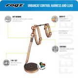 UrbanCat Control Harness & Lead | Rogz