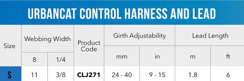 UrbanCat Control Harness & Lead | Rogz