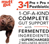 All Natural 3-in-1 Pre, Pro, & Postbiotic & Immune Support Supplement | MuttGutt