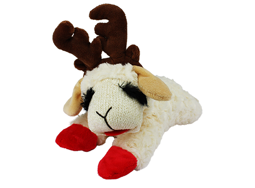 Reindeer Lamb Chop Dog Toy | Multipet