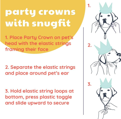 Birthday Crown (Small, Blue) | Huxley & Kent