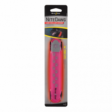 Nite Dawg LED Collar Cover (Pink) | Nite Ize