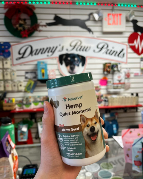 Hemp Quiet Moments Dogs NaturVet Danny s Paw Prints