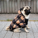 Prism Puffer Dog Jacket (Plaid, Size 10) | Canada Pooch
