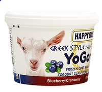 Frozen YoGoat (Blueberry & Cranberry) | Happy Days