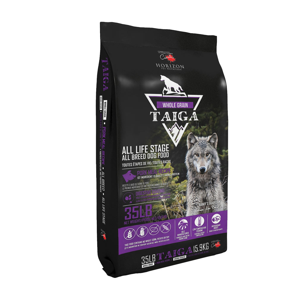 Taiga Whole Grain Dog Food | Horizon Pet Foods