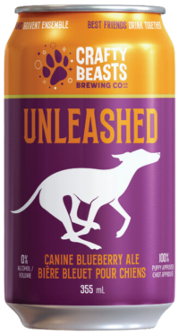 Unleashed Canine Blueberry Ale | Crafty Beasts Brewing Co