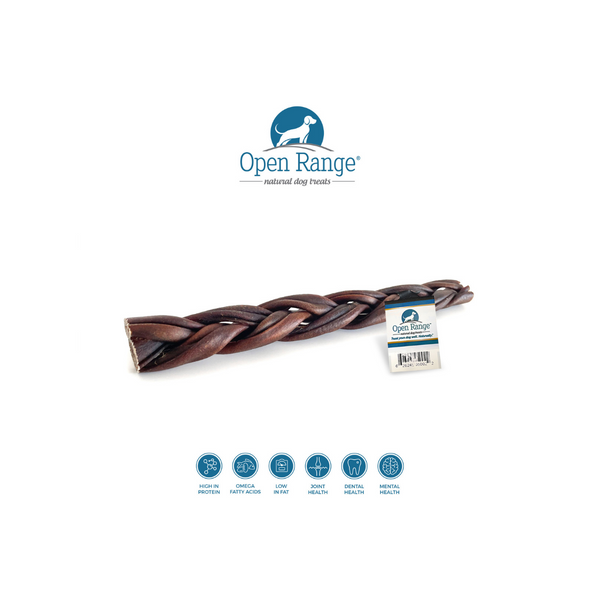 Water Buffalo Collagen Braid (11"-12") | Open Range