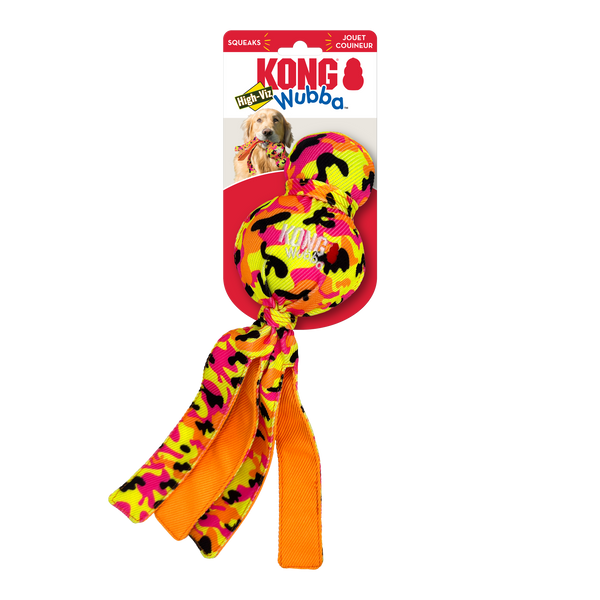 Wubba High-Viz Dog Toy (Large) | KONG