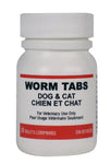 Worm Tabs (Dogs & Cats) | Dominion Vet Lab