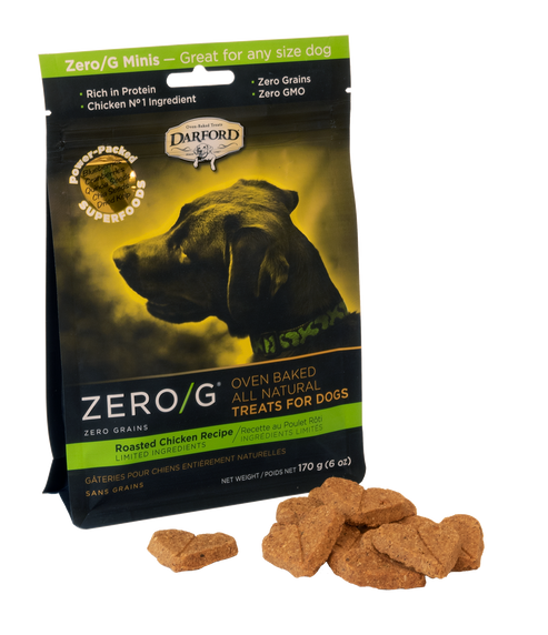 Zero/G Roasted Chicken Dog Treats | Darford
