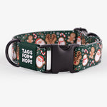 Santa's Cookies Collar (Green) | Tags For Hope