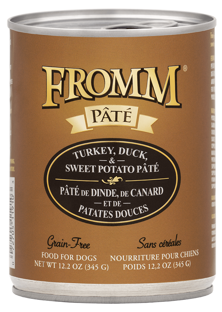 Turkey, Duck, & Sweet Potato Pâté | Fromm