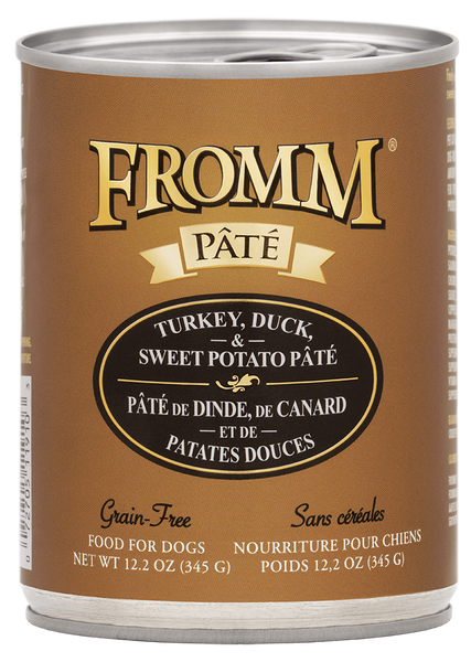 Turkey, Duck, & Sweet Potato Pâté | Fromm