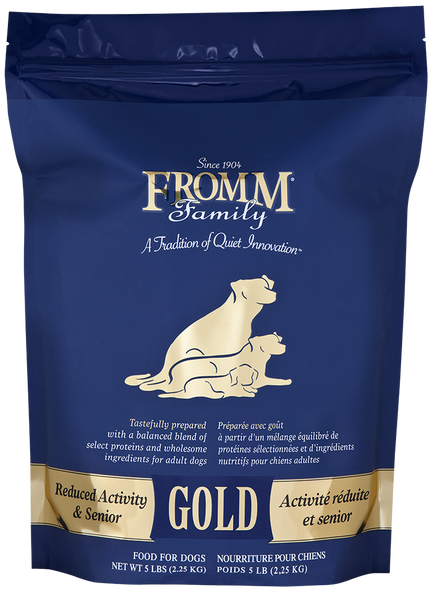 Gold Reduced Activity & Senior Dog Food (5lb) | Fromm