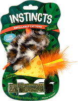 Instincts Refillable Mouse Cat Toy | Petlinks