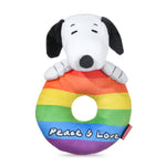 Snoopy Peace & Love Plush Ring | Fetch For Pets