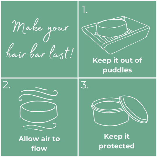 Deodorizing Shampoo Bar (Eucalyptus & Cedarwood) | Nature's Aid