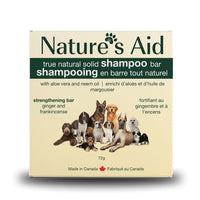 Coat Strengthening Shampoo Bar (Ginger & Frankincense) | Nature's Aid