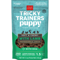 Soft & Chewy Tricky Trainers Puppy Treats (Lamb, 5oz) | Cloud Star