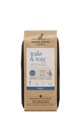 Wake & Wag Organic Coffee Beans (Light Roast, 1lb) | Rescue Coffee Co.