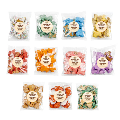 Throw Me A Bone Cookie Package (200g) | Bosco & Roxy's