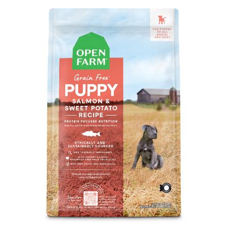 Salmon & Sweet Potato Puppy Food (4lb) | Open Farm