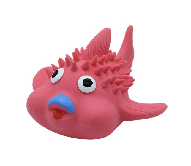 Latex Puffer Fish Dog Toy | Bud'Z