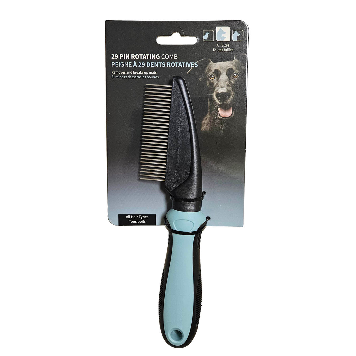 29 Pin Rotating Comb | Sunny & Luna