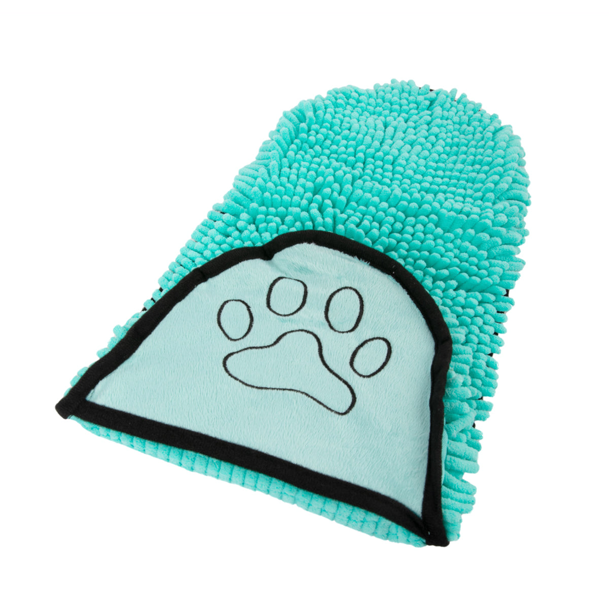Two-Hand Pet Drying Towel (Teal) | Brookbrand Pets