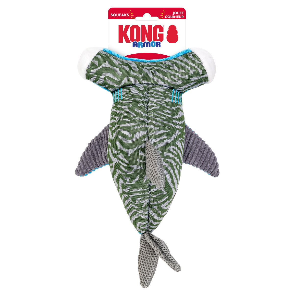 Armor Hammerhead Shark Dog Toy | KONG