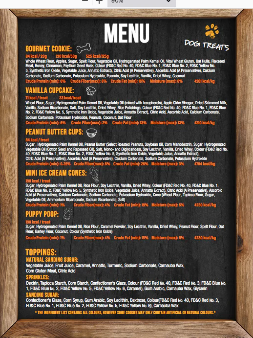 Birthday Paw Cookie | Bosco & Roxy's