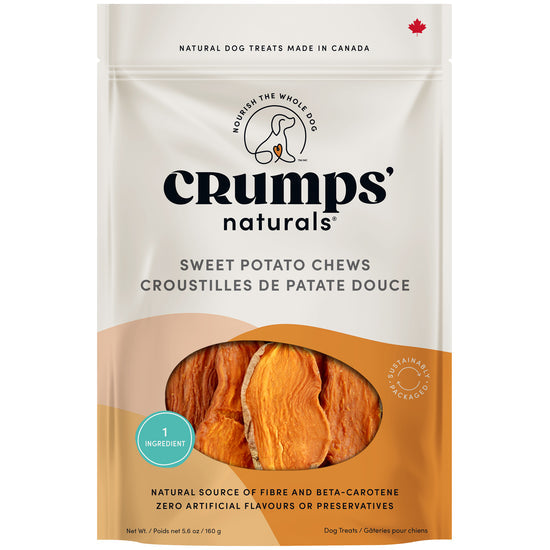 Sweet Potato Chews (160g) | Crumps