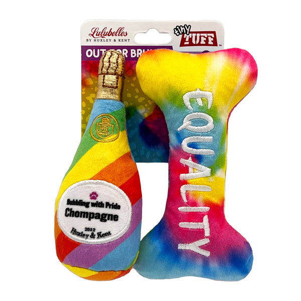 Tiny Tuff Out For Brunch Small Dog Toys (2pk) | Huxley & Kent