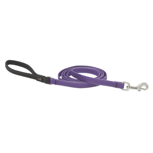 Lilac Eco Recycled Dog Leash (6' X 1/2") | Lupine