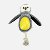 Chantal Owl Texture & Rope Toy | Be One Breed