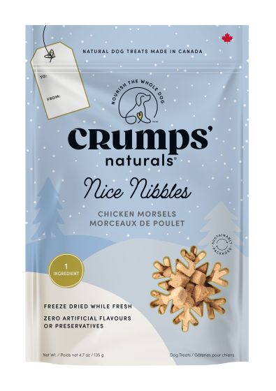 Nice Nibbles Chicken Morsels Freeze Dried Treats (135g) | Crumps