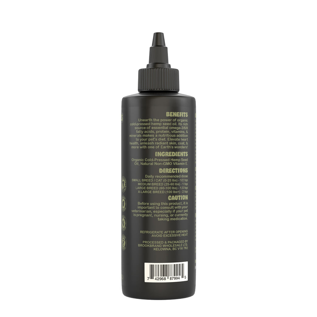 Boost4Tails Hemp Seed Oil Omega Booster Supplement (355ml) | Hemp4Tails