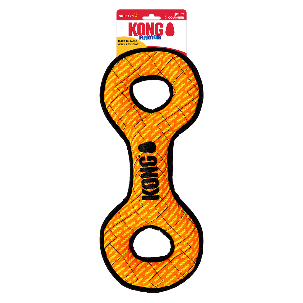 Armor Double Tug Toy (Assorted Colours) | KONG