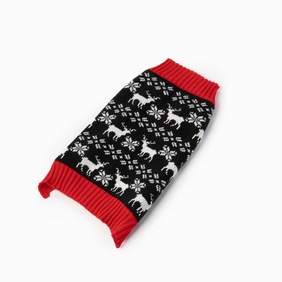 Reindeer Dog Sweater | Silver Paw