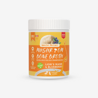 Lion's Mane & Blueberry Mushroom Bone Broth (70g) | Charmy Pet