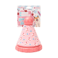 Yappy Birthday Party Hat Dog Toy (Pink) | HugSmart
