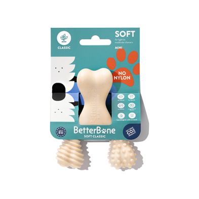 Soft Chew Toy (Mini, Classic) | BetterBone