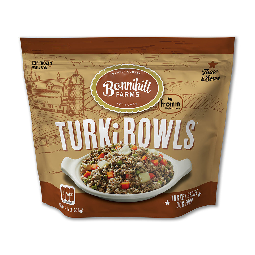 Bonnihill Farms Frozen TurkiBowls (3pk) | Fromm