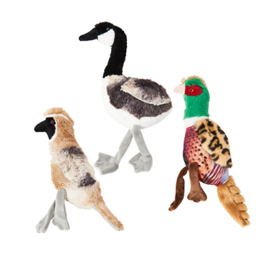 Plush Bird Calls Dog Toy (Assorted, 12") | Spot
