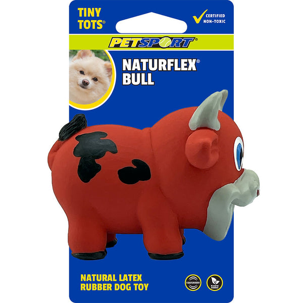 Naturflex Rubber Bull (Tiny Tot) | PetSport