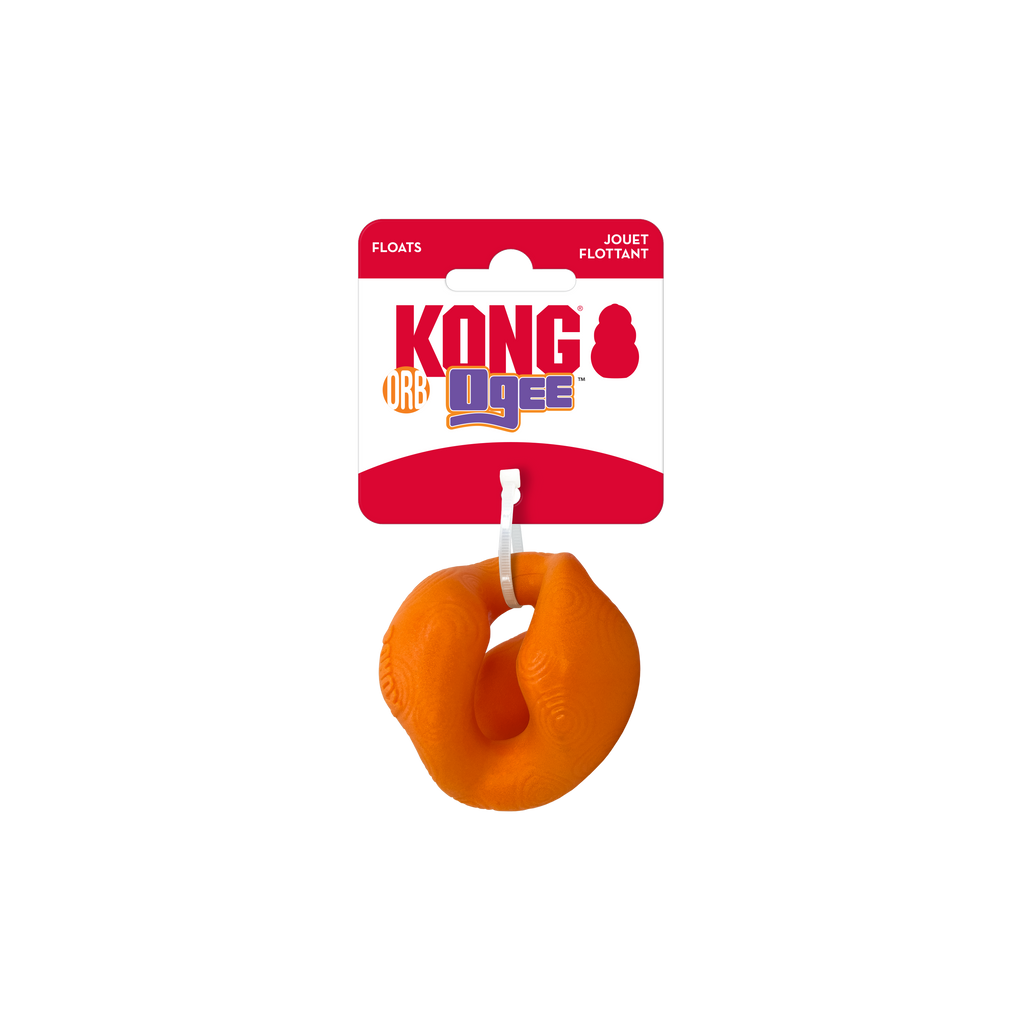 Ogee Dog Toy (Orange, Small) | KONG