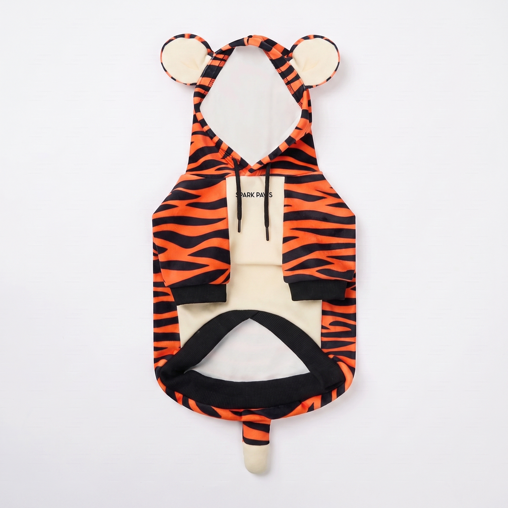 Halloween Dog Hoodie (Tiger) | Spark Paws