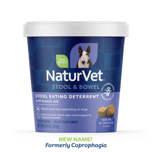 Coprophagia Stool Eating Deterrent Soft Chews (70ct) | NaturVet